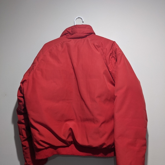 VTG North Face Goose Down 80s//90s Ski Snow Jacket XL Red Very good Condition - Picture 7 of 14